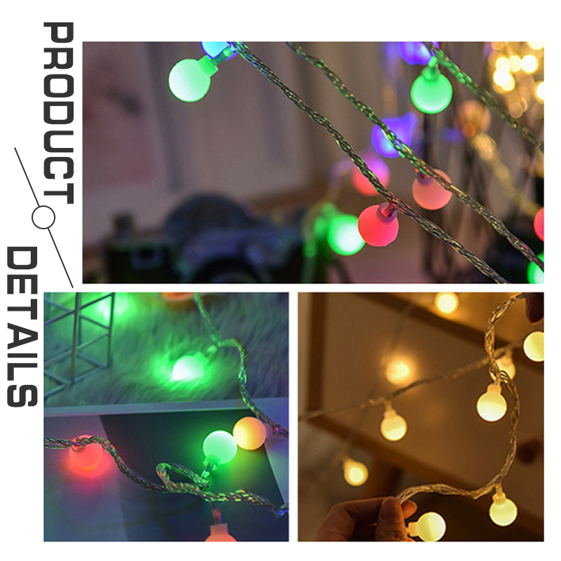 HCP164 暖白光珍珠灯串